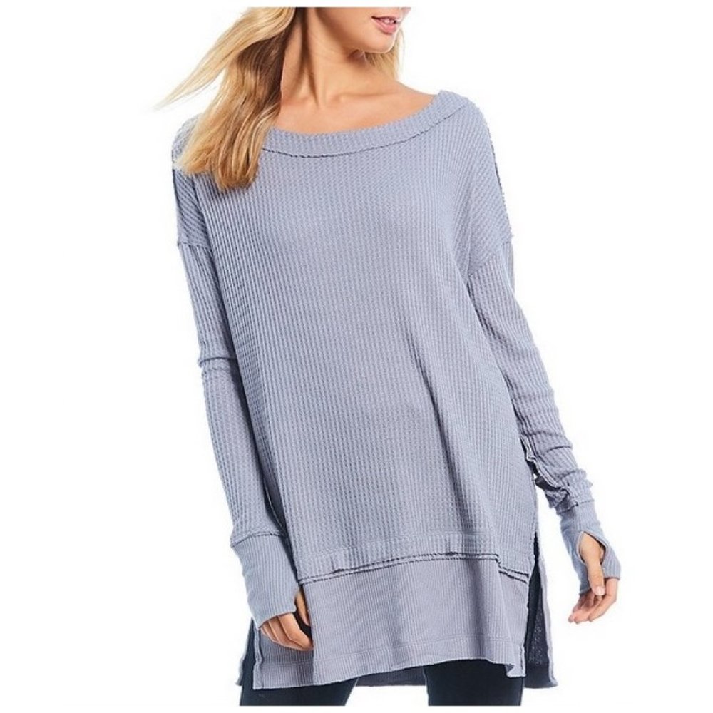 Free People North Shore Thermal Tunic Top, Cozy
